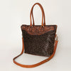 LC-ADBGI105 Tote Genuine Western Leather Women Bag Sage