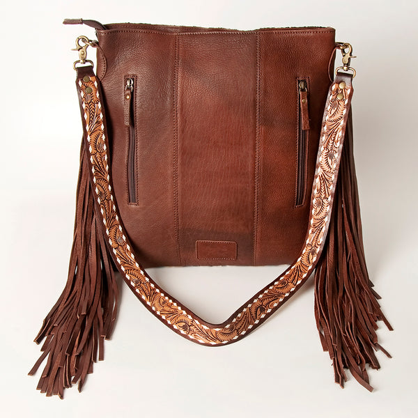 ADBGA218 American Darling Saddle Blanket Large Cross body Bag Leather Fringe
