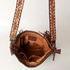 ADBGA218 American Darling Saddle Blanket Large Cross body Bag Leather Fringe