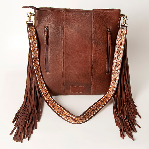 ADBGA218 American Darling Saddle Blanket Large Cross body Bag Leather Fringe
