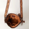 ADBGA218 American Darling Saddle Blanket Large Cross body Bag Leather Fringe
