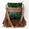 ADBGS192 Large Crossbody Genuine Western Leather Women Bag Pearl
