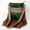 ADBGS192 Large Crossbody Genuine Western Leather Women Bag Pearl