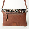 ADBGS178 Envelope Hair-On Genuine Western Leather Women Bag Becca