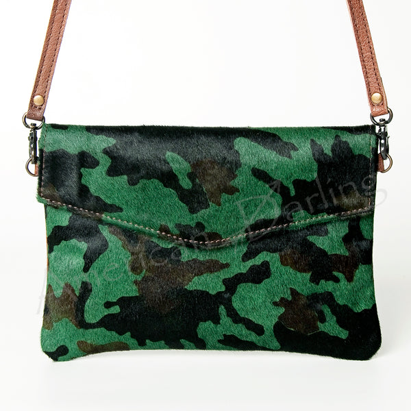 ADBGS178 Envelope Hair-On Genuine Western Leather Women Bag Becca