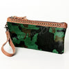 ADBG344 American Darling Hair-On Cowhide Wristlet Bag