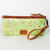 ADBG344 American Darling Hair-On Cowhide Wristlet Bag