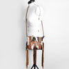 ADBG109 American Darling Hair-On Cowhide Crossbody Bag - Genuine Leather Western Purse