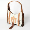 ADBG803TB American Darling Hair-on-Hide & Hand-Tooled Leather Thunderbird Hobo Bag