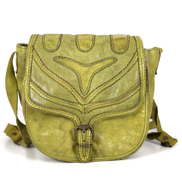 LC-NMBGR114 Crossbody Genuine Leather women bag western Bag