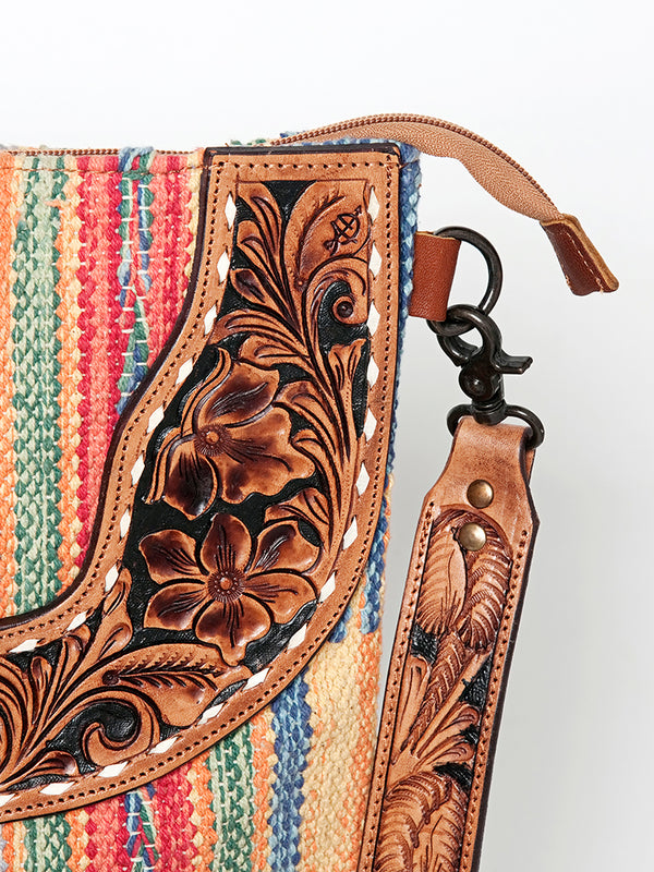 LC-ADBGZ125G Chaps Genuine Western Leather Women Bag