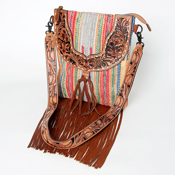 LC-ADBGZ125G Chaps Genuine Western Leather Women Bag
