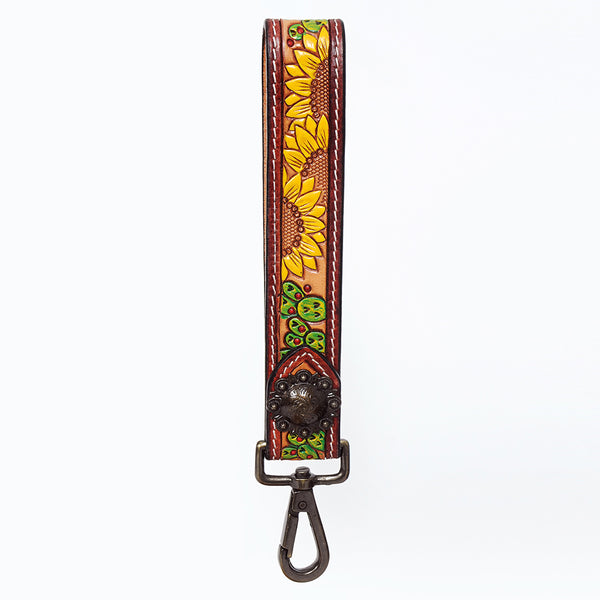 ADWSF106 Genuine Leather Handle Strap For Wristlet Bags