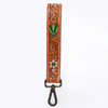 LC-ADWSF120 Genuine Leather Handle Strap For Wristlet Bags