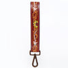 LC-ADWSF122 Genuine Leather Handle Strap For Wristlet Bags