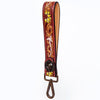 LC-ADWSF122 Genuine Leather Handle Strap For Wristlet Bags