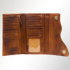 ADBGM179 Handcrafted Western Tooled Leather Crossbody with Artistic Rodeo Design