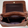 ADBGM109 Fringed Leather Western Crossbody Bag - Painted Artwork