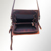 ADBGM169 Hand-Painted Leather Crossbody Purse - Multiple Western Scene
