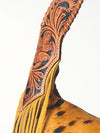 ADBG803 American Darling Handcrafted Cowhide Hobo Bag Tooled Leather Fringe Shoulder Bag