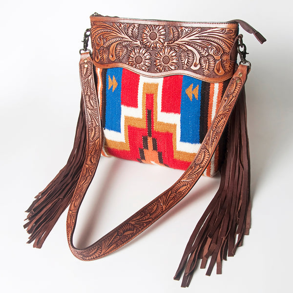LC-ADBGZ554 Crossbody Genuine Western Leather Women Bag