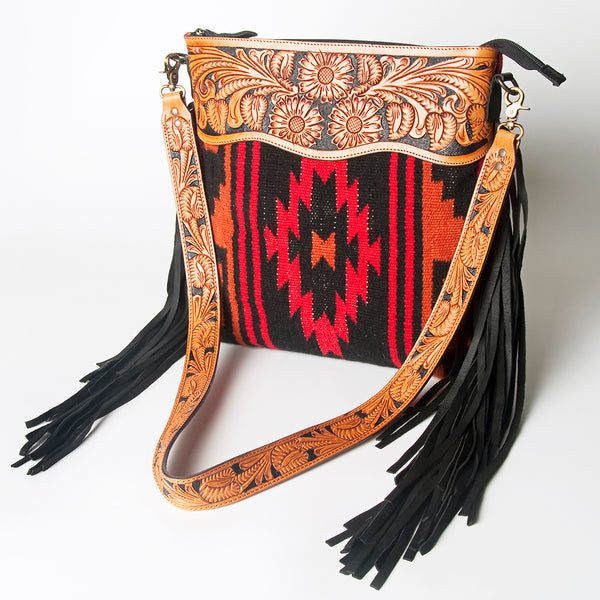 LC-ADBGZ555 Crossbody Genuine Western Leather Women Bag