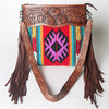 LC-ADBGZ581 Crossbody Genuine Western Leather Women Bag