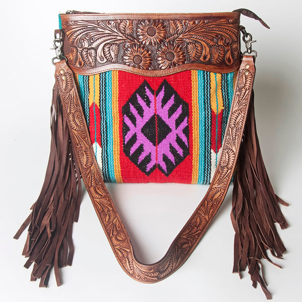 LC-ADBGZ581 Crossbody Genuine Western Leather Women Bag