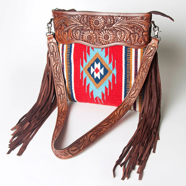 LC-ADBGZ582 Crossbody Genuine Western Leather Women Bag
