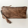 LC-NMBG101 Wristlet Genuine Leather women bag western Bag