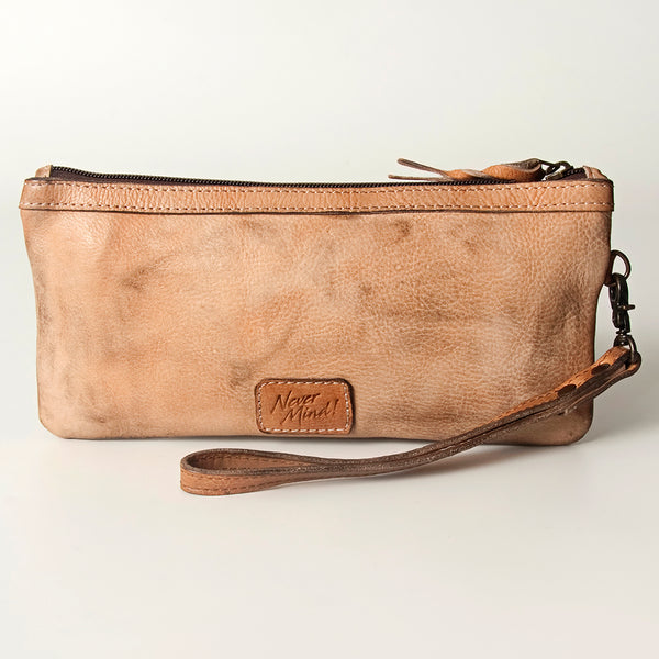 LC-NMBG101 Wristlet Genuine Leather women bag western Bag