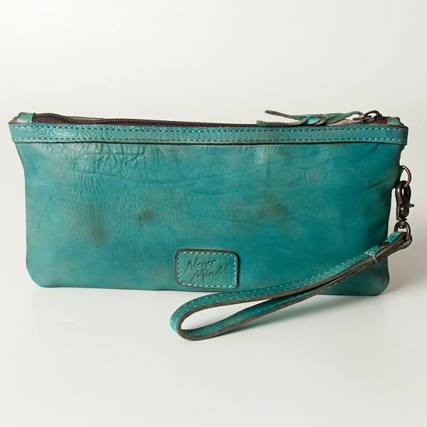 LC-NMBG101 Wristlet Genuine Leather women bag western Bag