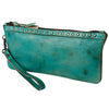 LC-NMBG101 Wristlet Genuine Leather women bag western Bag