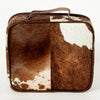 ADBGA225 American Darling Hair on Hide Makeup Bag Western Leather Travel Case
