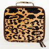 ADBGA226 American Darling Leopard Print Cowhide Makeup Bag Travel Organizer