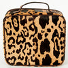 ADBGA227 American Darling Leopard Cowhide Tooled Leather Whipstitched Jewelry Case