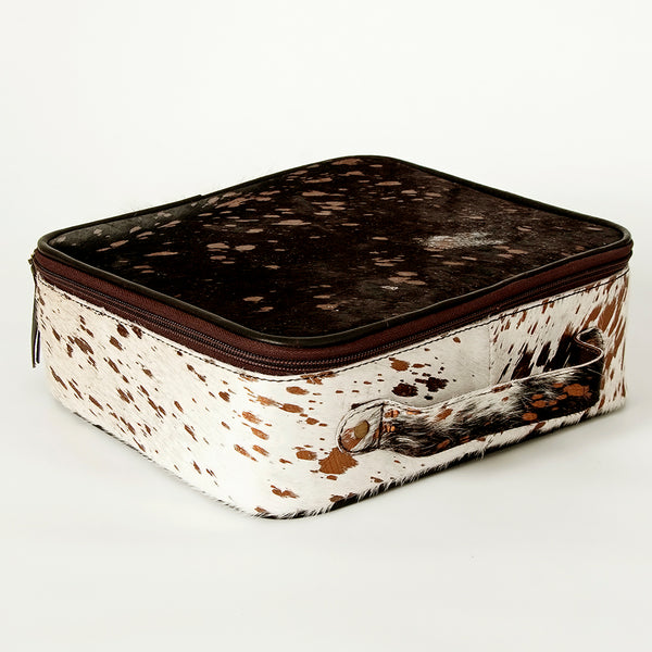 ADBGA228 American Darling Metallic Cowhide Makeup Bag Travel Case Organizer