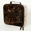 ADBGA228 American Darling Metallic Cowhide Makeup Bag Travel Case Organizer
