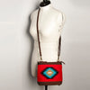 ADBGA236 American Darling Kilim & Leather Crossbody Bag - Western Saddle Purse