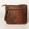 ADBGA236 American Darling Kilim & Leather Crossbody Bag - Western Saddle Purse