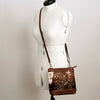 ADBGA236 American Darling Hair-On Cowhide Large Cross body Bag Genuine Leather