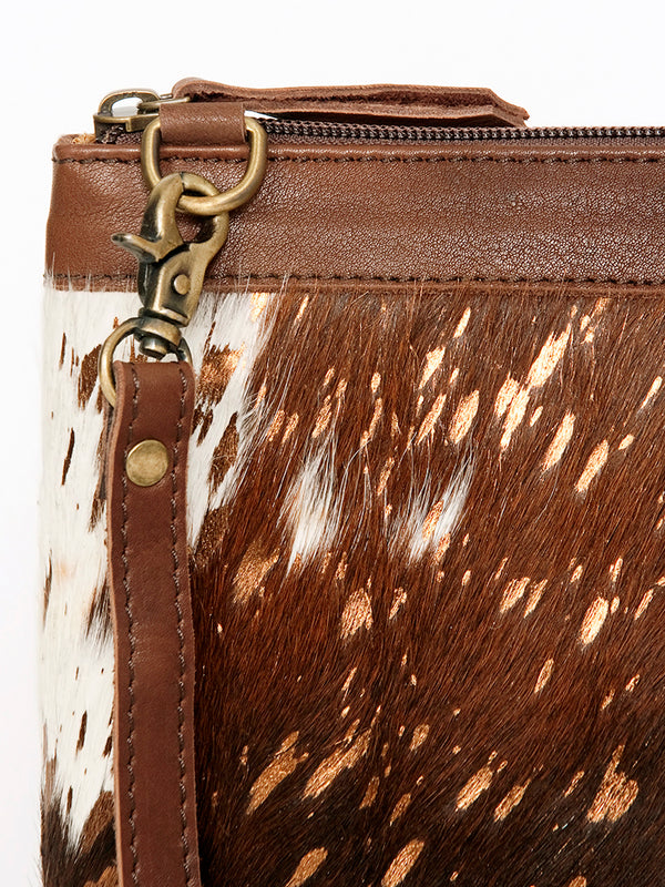 ADBGA236 American Darling Hair-On Cowhide Large Cross body Bag Genuine Leather