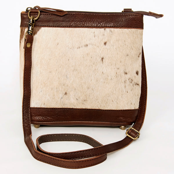 ADBGA236 American Darling Hair-On Cowhide Large Cross body Bag Genuine Leather