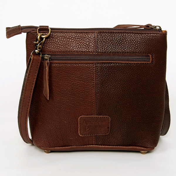 ADBGA236 American Darling Hair-On Cowhide Large Cross body Bag Genuine Leather