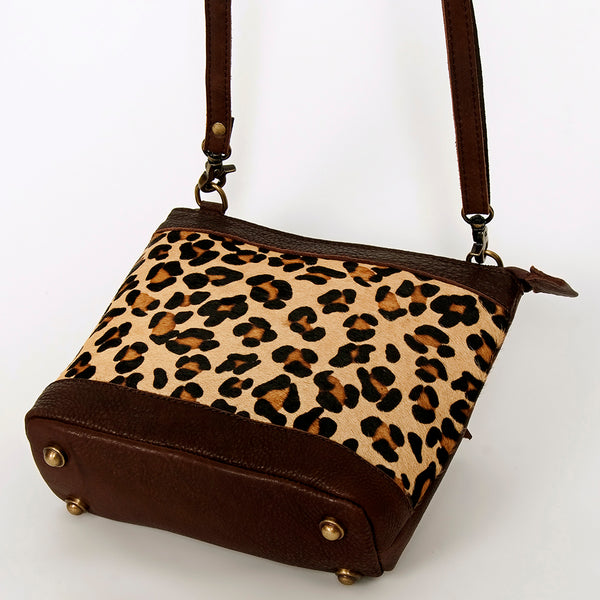 ADBGA236 American Darling Hair-On Cowhide Large Cross body Bag Genuine Leather