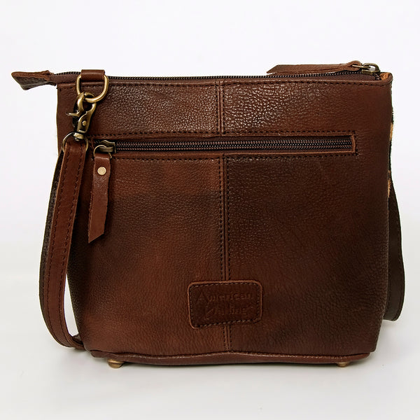 ADBGA236 American Darling Hair-On Cowhide Large Cross body Bag Genuine Leather