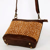 ADBGA236 American Darling Hair-On Cowhide Large Cross body Bag Genuine Leather