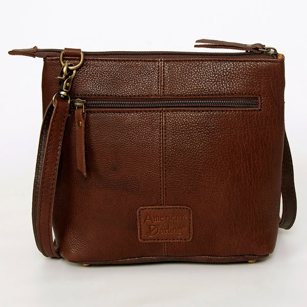 ADBGA236 American Darling Hair-On Cowhide Large Cross body Bag Genuine Leather