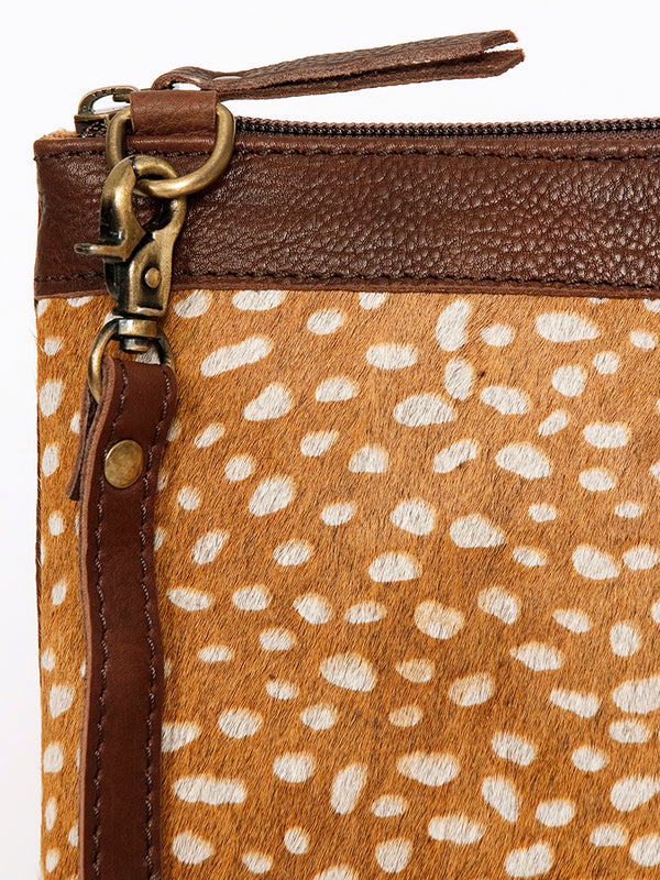 ADBGA236 American Darling Hair-On Cowhide Large Cross body Bag Genuine Leather