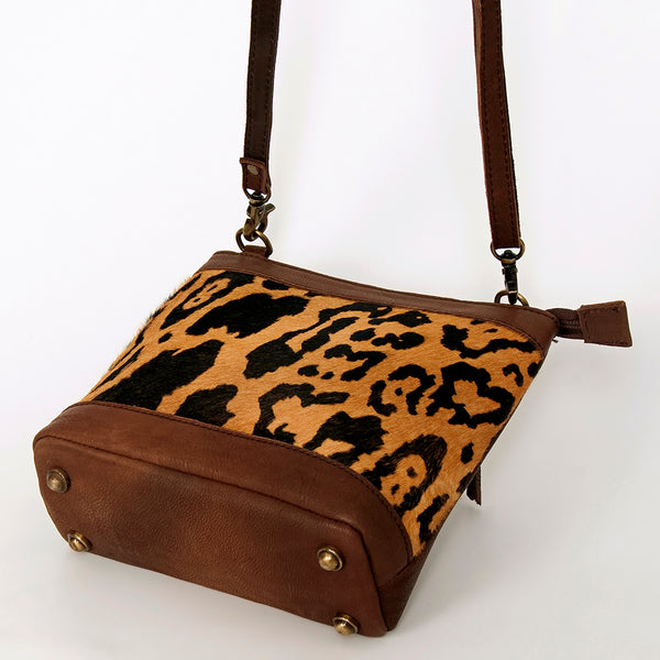 ADBGA236 American Darling Hair-On Cowhide Large Cross body Bag Genuine Leather